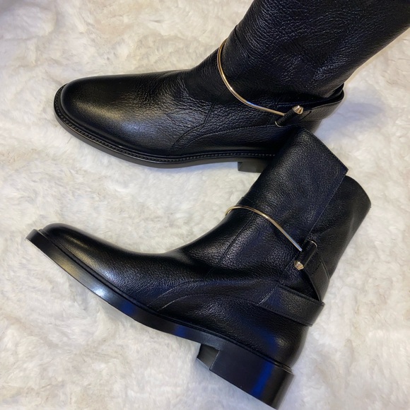 NIB BALENCIAGA Leather Boots - Picture 2 of 12